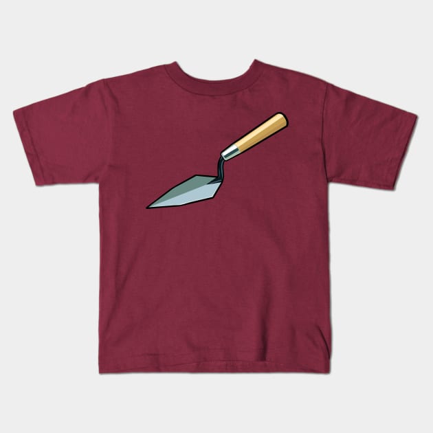 Archaeology Trowel Kids T-Shirt by Artsaeologist